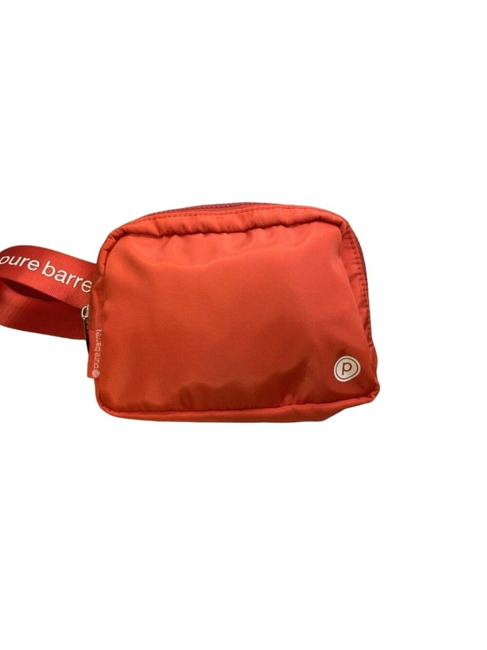 Pure Barre Red Belt Bag Fanny Pack Crossbody Adjustable Strap Lightweight